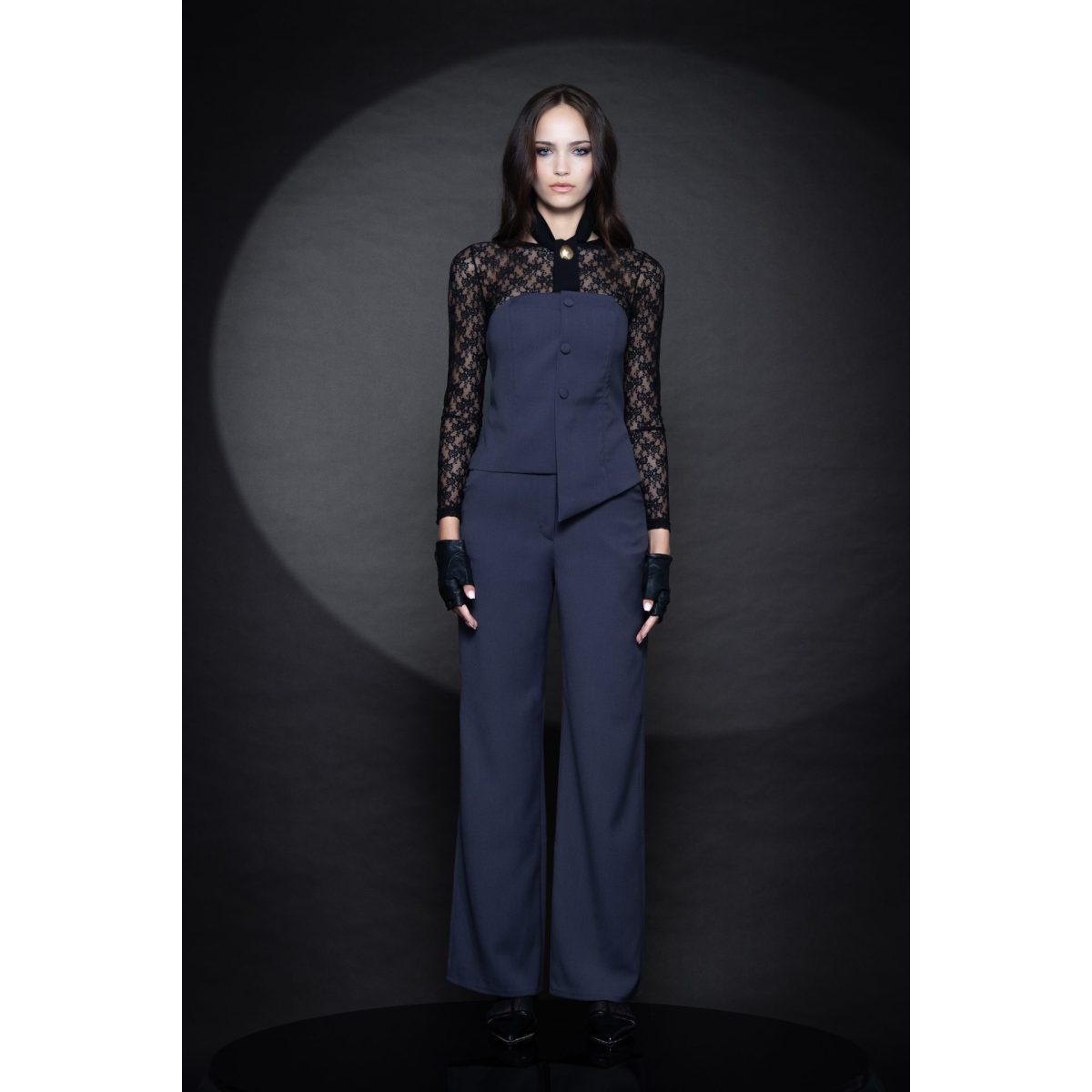 ForeverYoung • Samira Lace Top • Black - Image 2