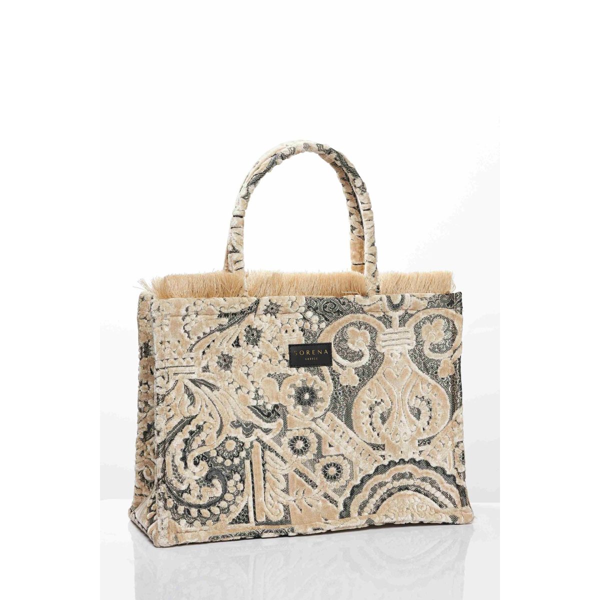 Sorena • Angelina Large Tote Bag • Cream beige - Image 2