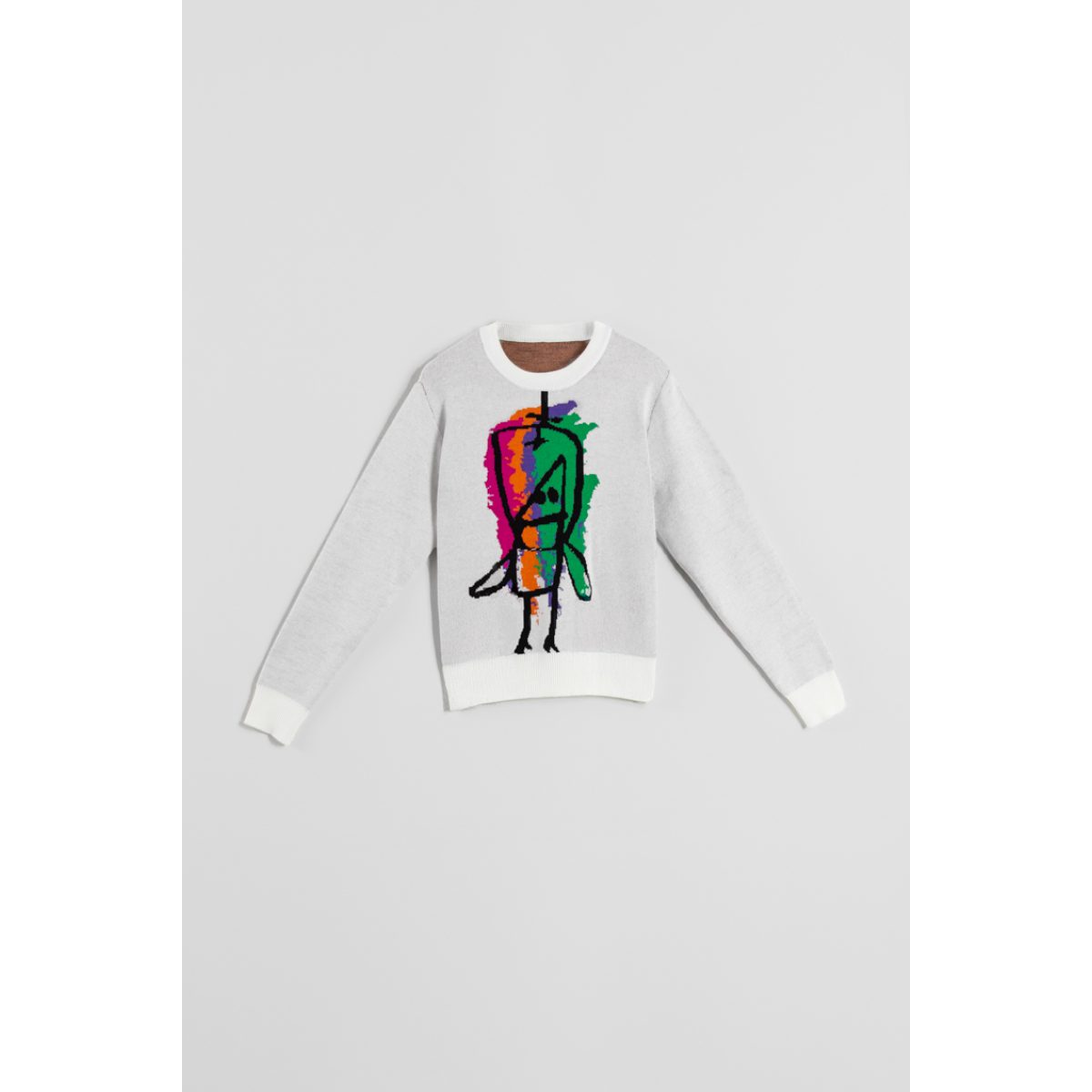 Lolina • Imagine Sweater colorful kid • White - Image 6
