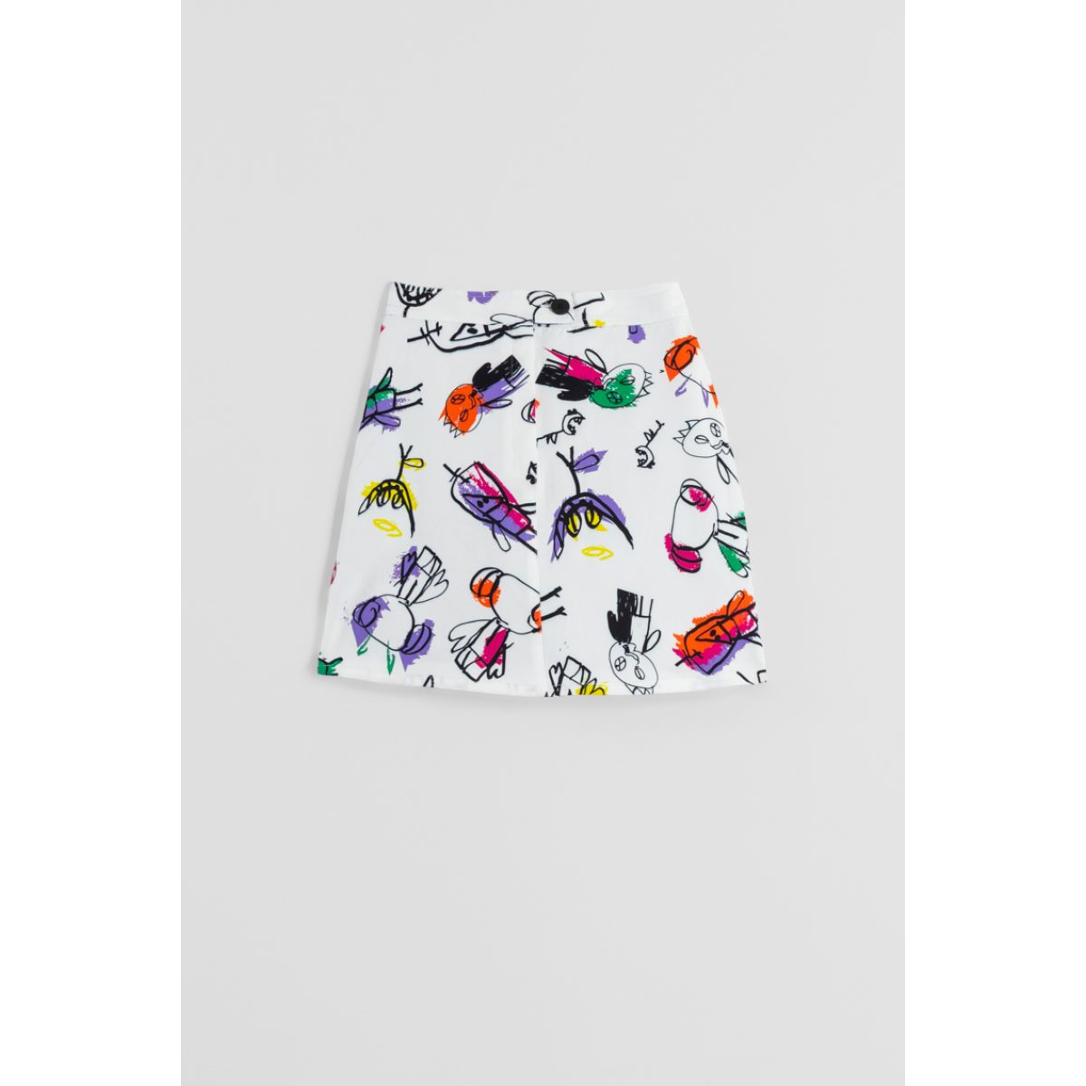 Lolina • Imagine short skirt • White multi - Image 7