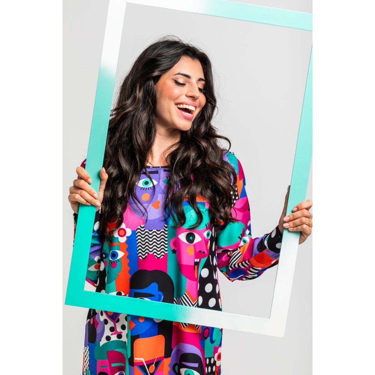 Lolina • Imperfecta mini dress • Multi - Image 2