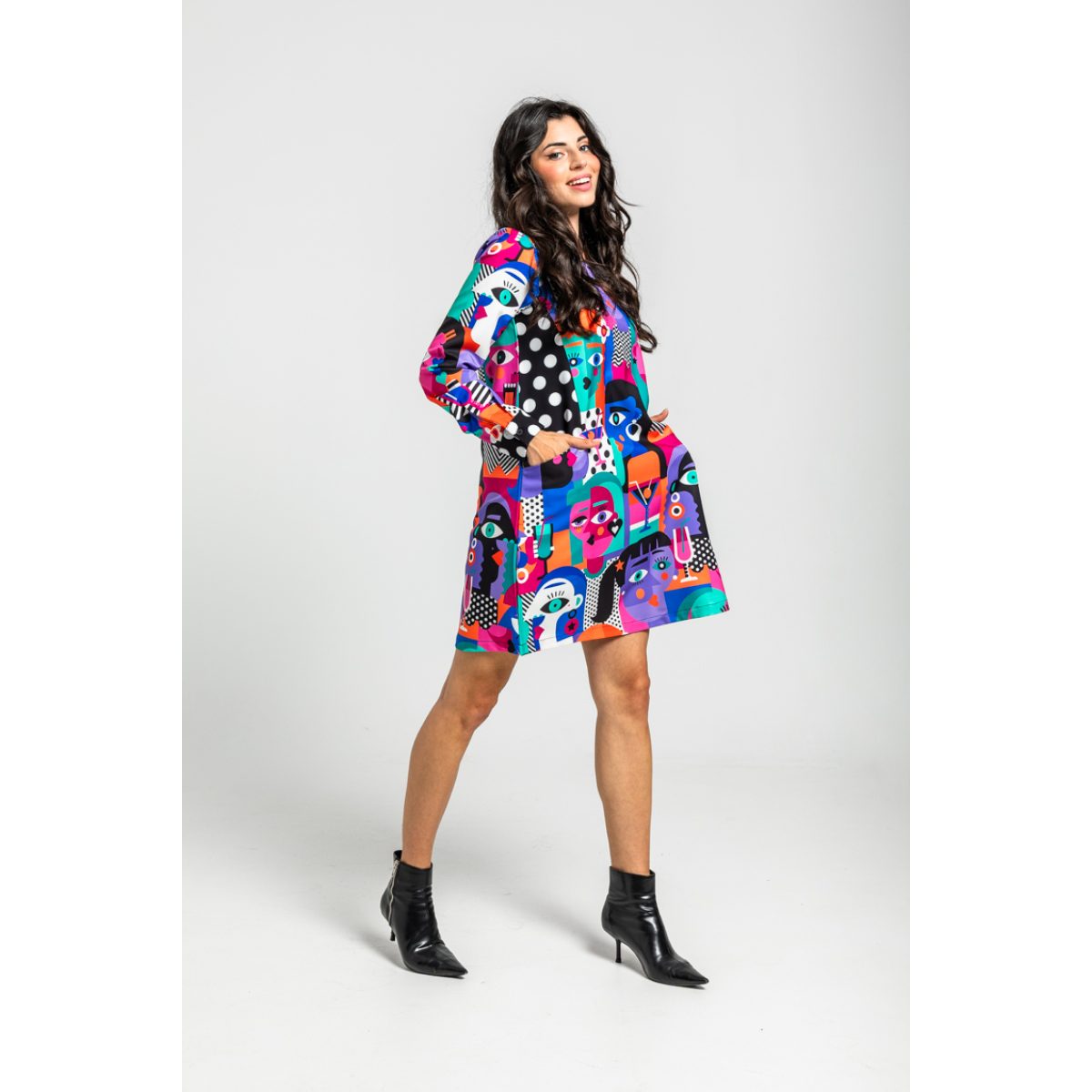 Lolina • Imperfecta mini dress • Multi - Image 3