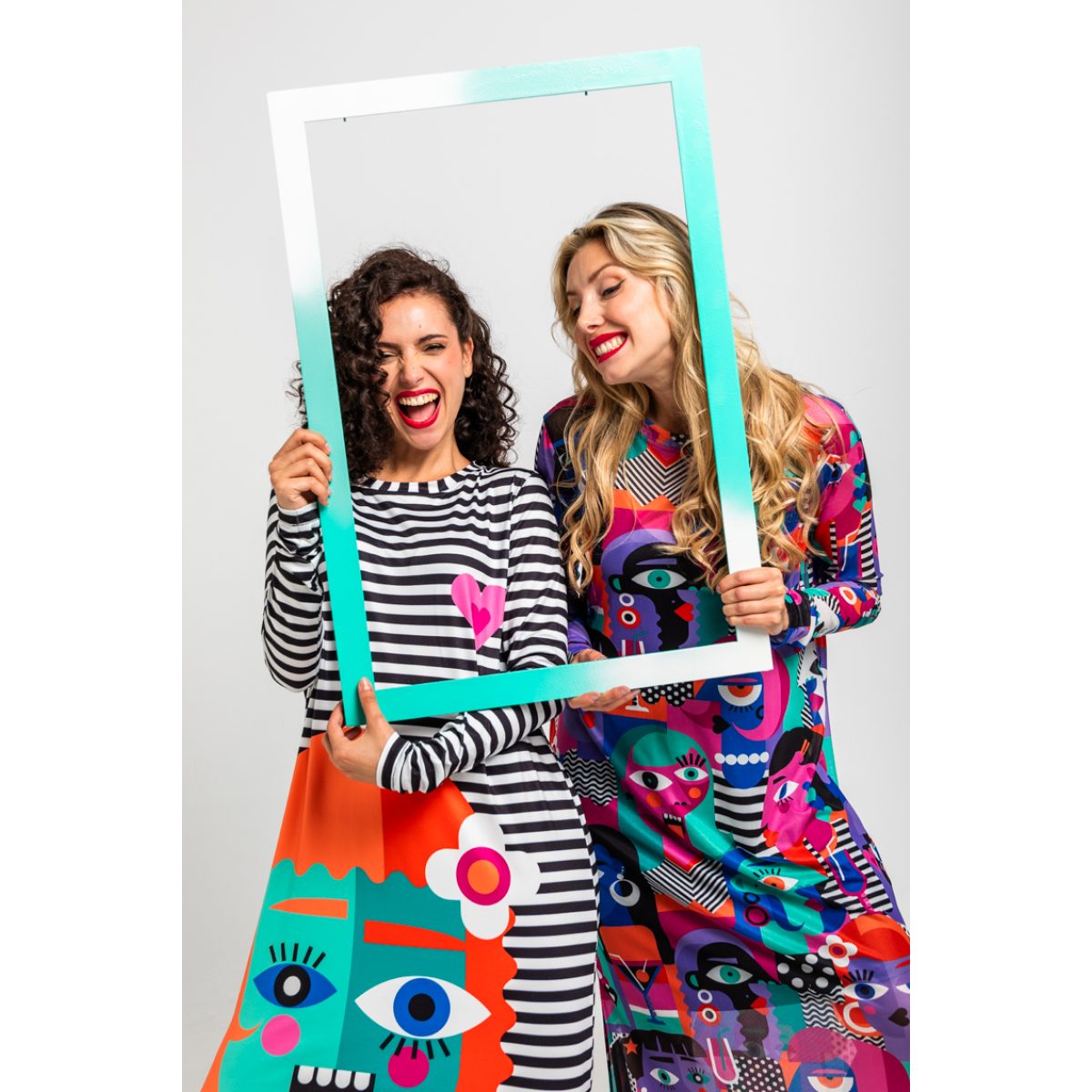 Lolina • Imperfecta vestido camiseta • Stripes - Image 2