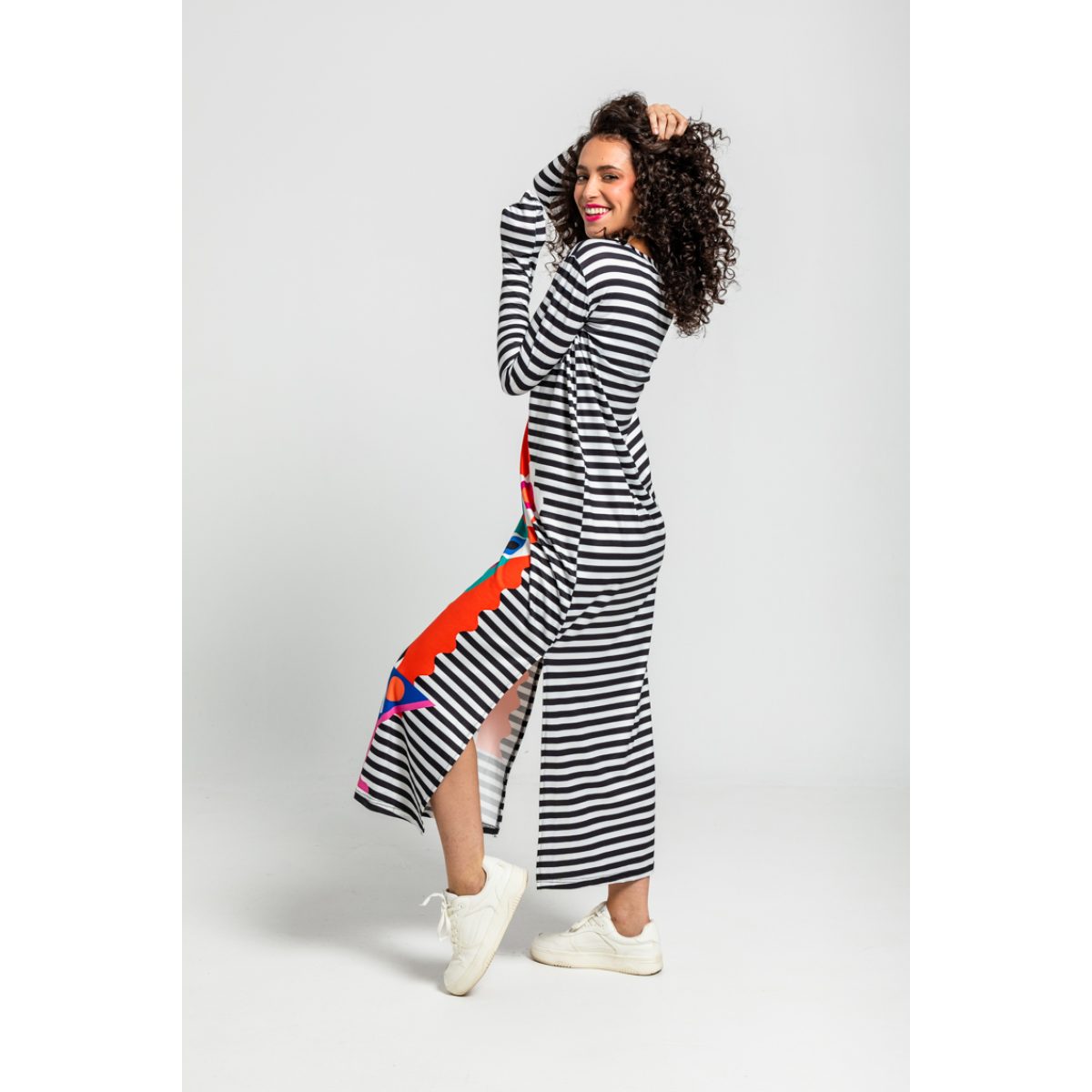 Lolina • Imperfecta vestido camiseta • Stripes - Image 5