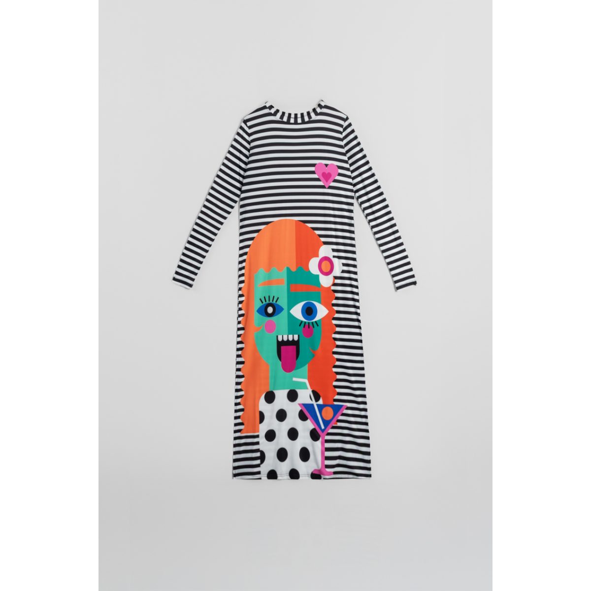 Lolina • Imperfecta vestido camiseta • Stripes - Image 7