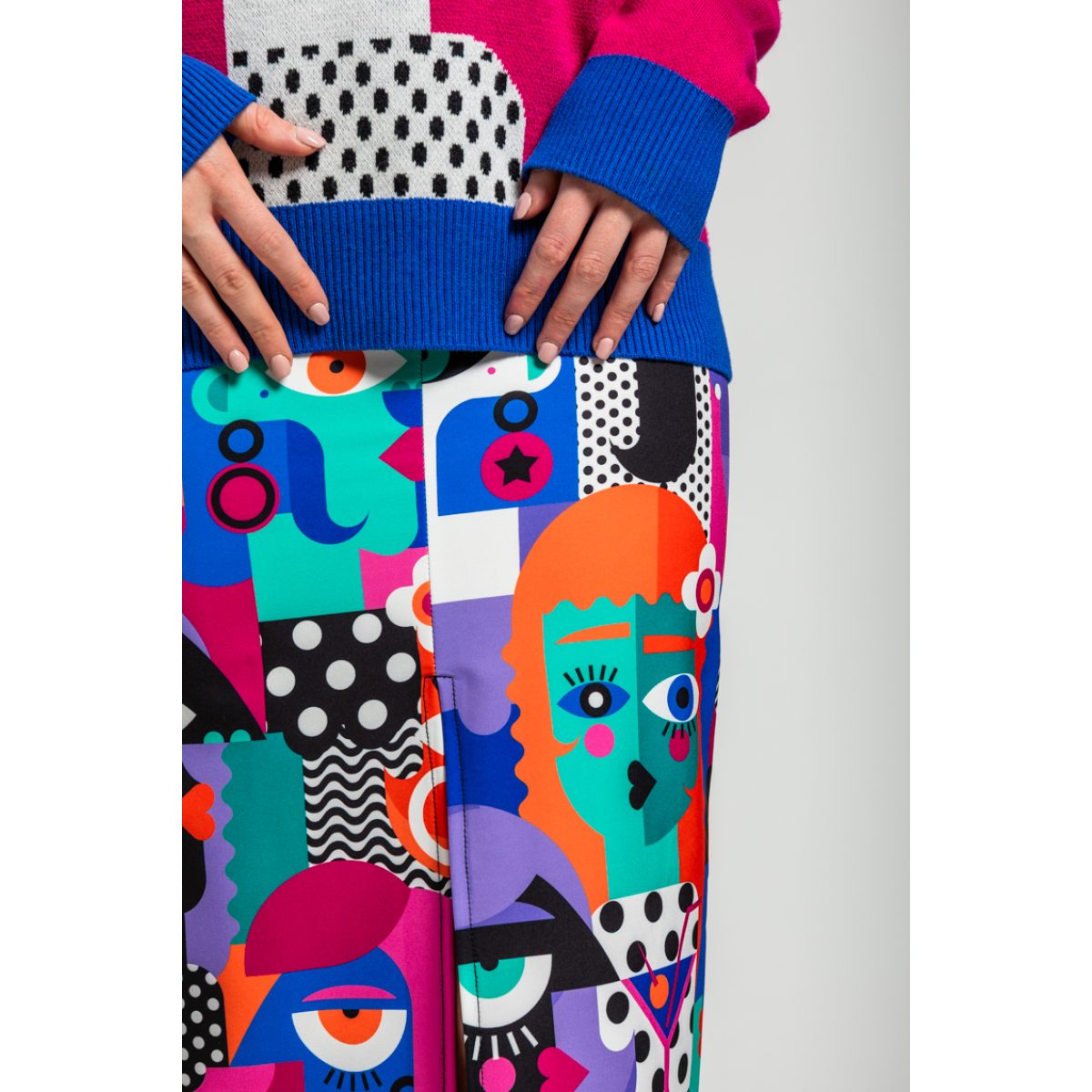 Lolina • Guapa sweater • Fuchsia multi - Image 4