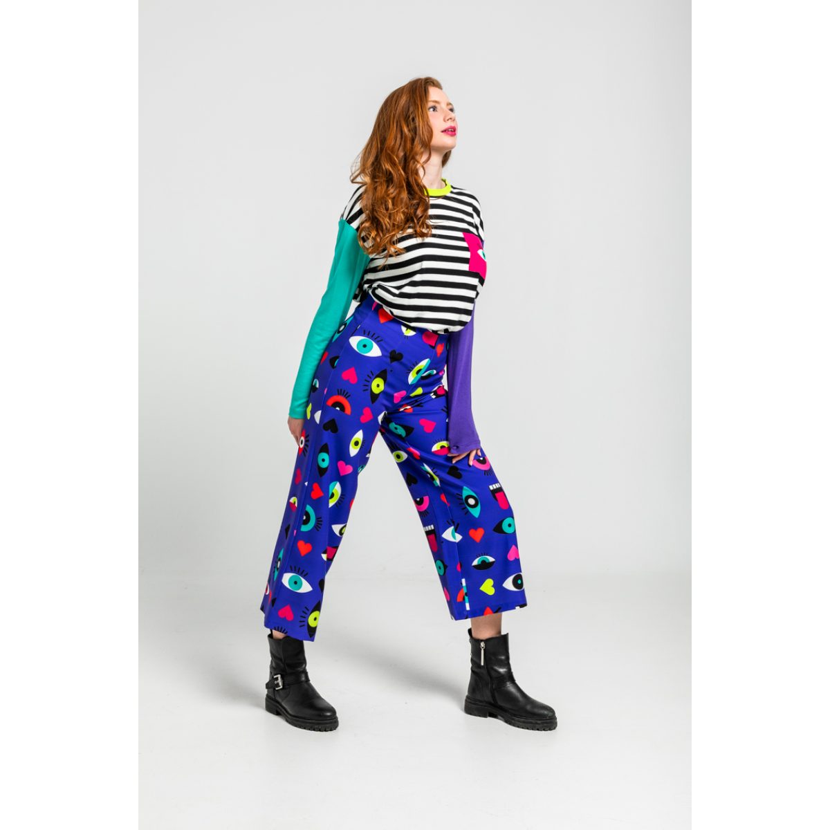 Lolina • Love Yourself Oversized Blouse • Stripes - Image 2