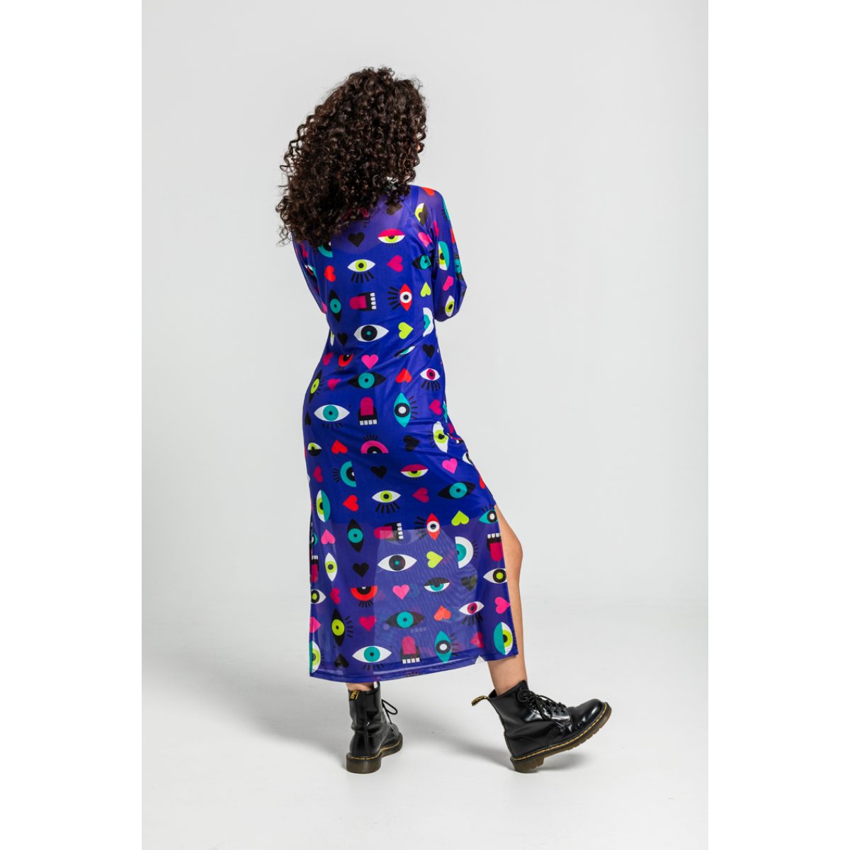 Lolina • Love Yourself long tulle dress • Purple multi - Image 5