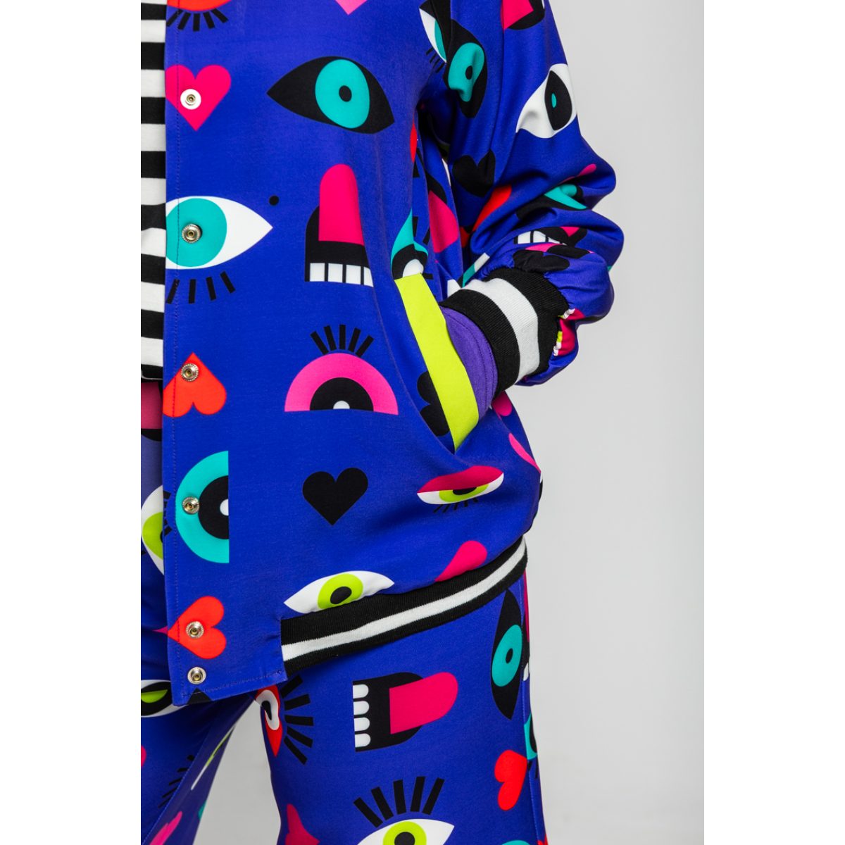 Lolina • Love Yourself Bomber Reversible • Purple multi - Image 2