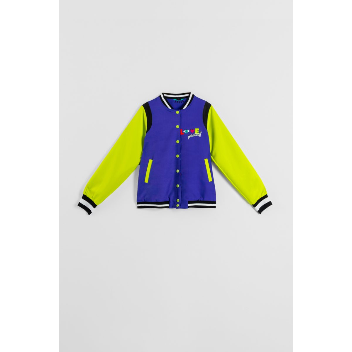 Lolina • Love Yourself Bomber Reversible • Purple multi - Image 7