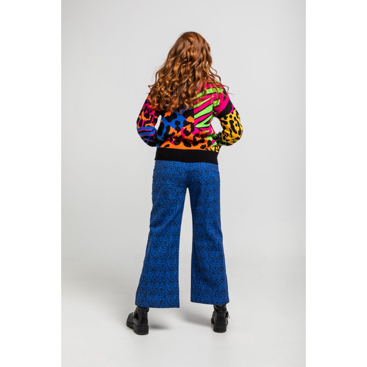 Lolina • Caótica Sweater • Black multi Leopard - Image 6