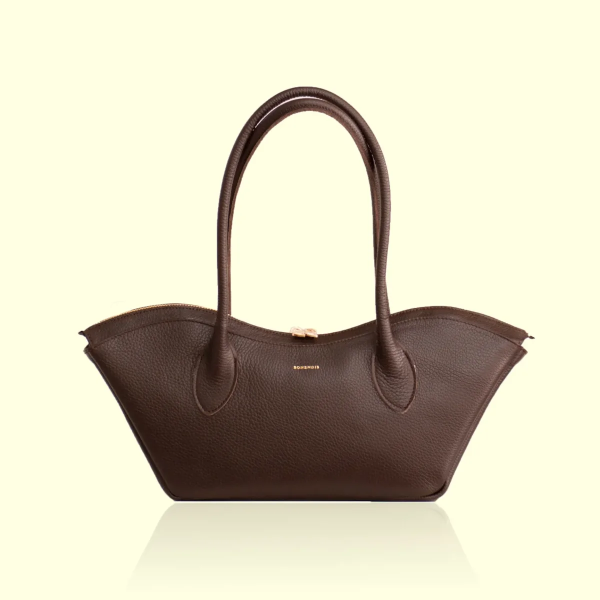 Bonendis • Bisou Small Shoulder Bag • Dark Brown - Image 3