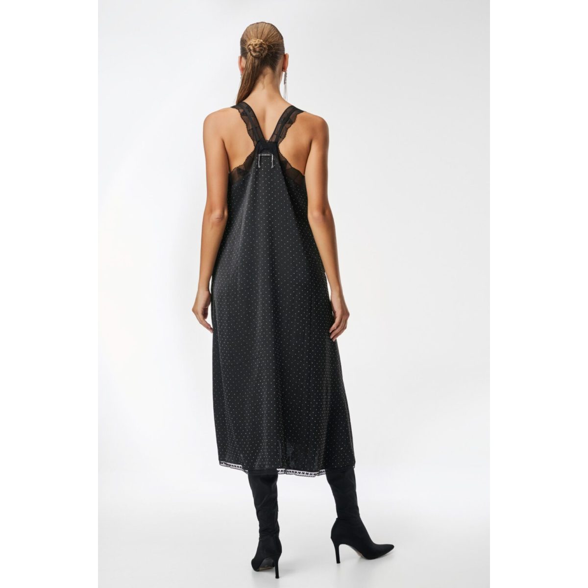 Cloud9byL • Daffodil long sleep Dress • Black with strass - Image 4
