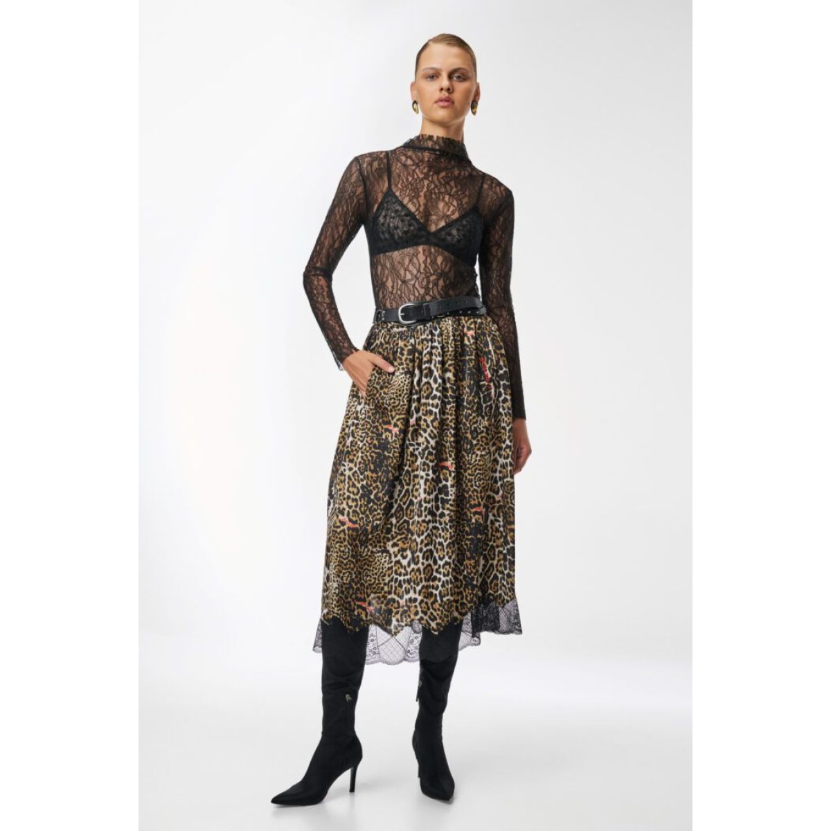 Cloud9byL • Scarlet Skirt • Leopard - Image 2