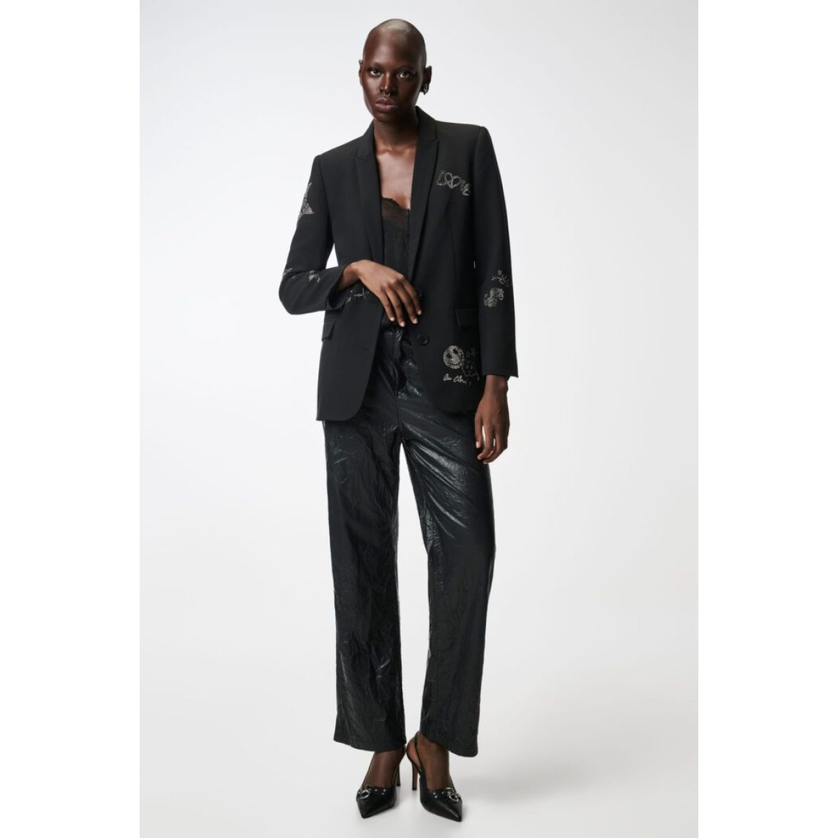 Cloud9byL • Space Blazer • Black with Strass - Image 6