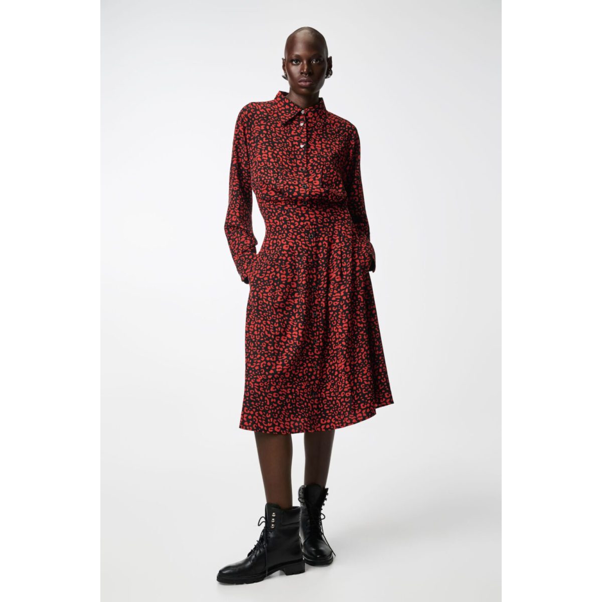 Cloud9byL • Thalia Leopard Dress • Red - Image 8