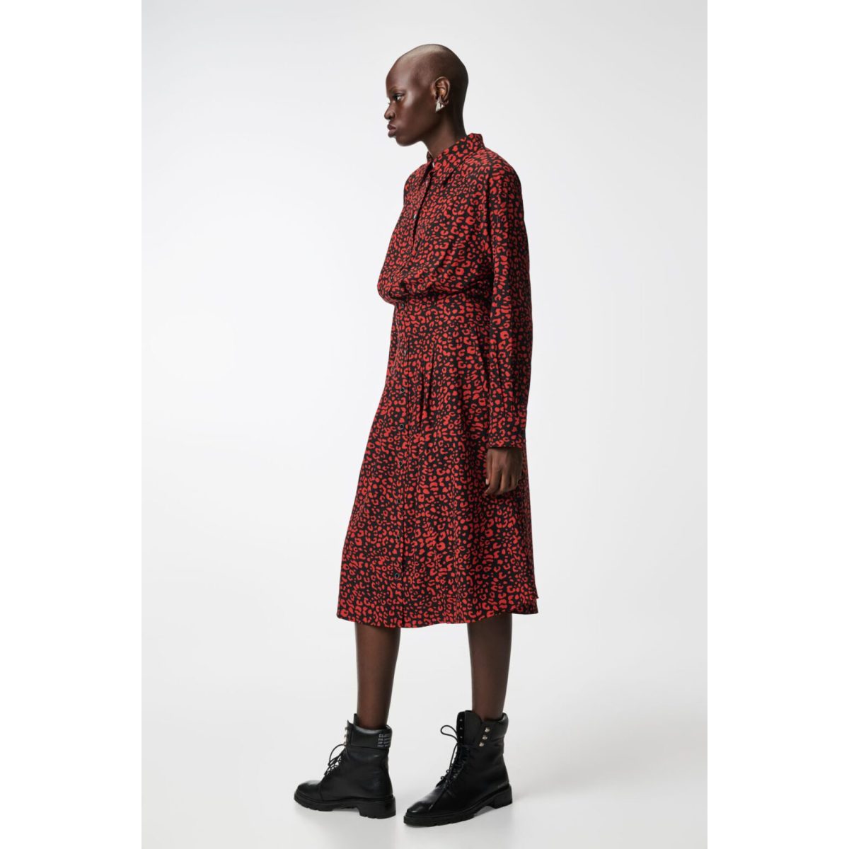 Cloud9byL • Thalia Leopard Dress • Red - Image 3