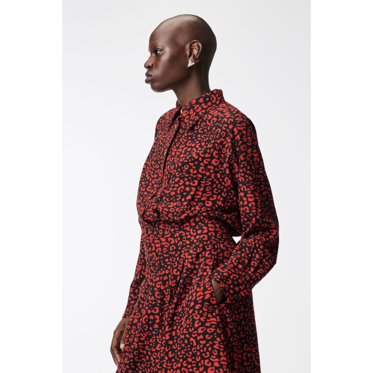 Cloud9byL • Thalia Leopard Dress • Red - Image 4