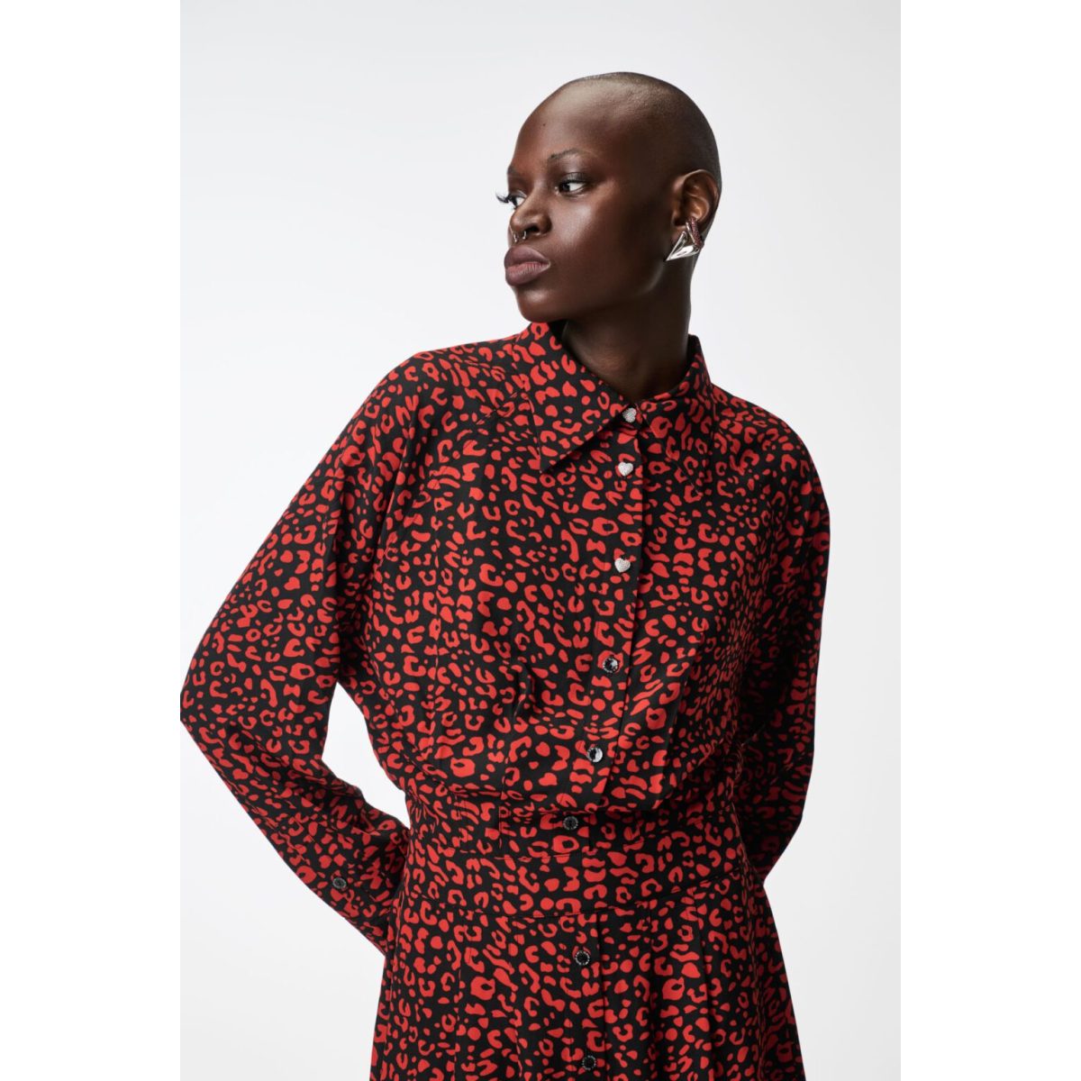 Cloud9byL • Thalia Leopard Dress • Red - Image 7