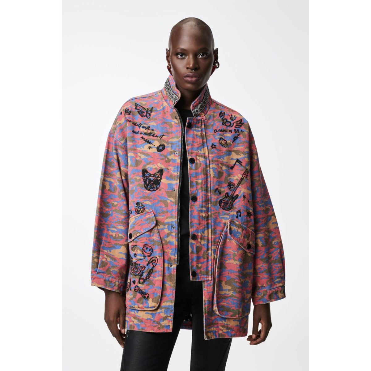 Cloud9byL • Hera Military Jacket • Pink multi - Image 4