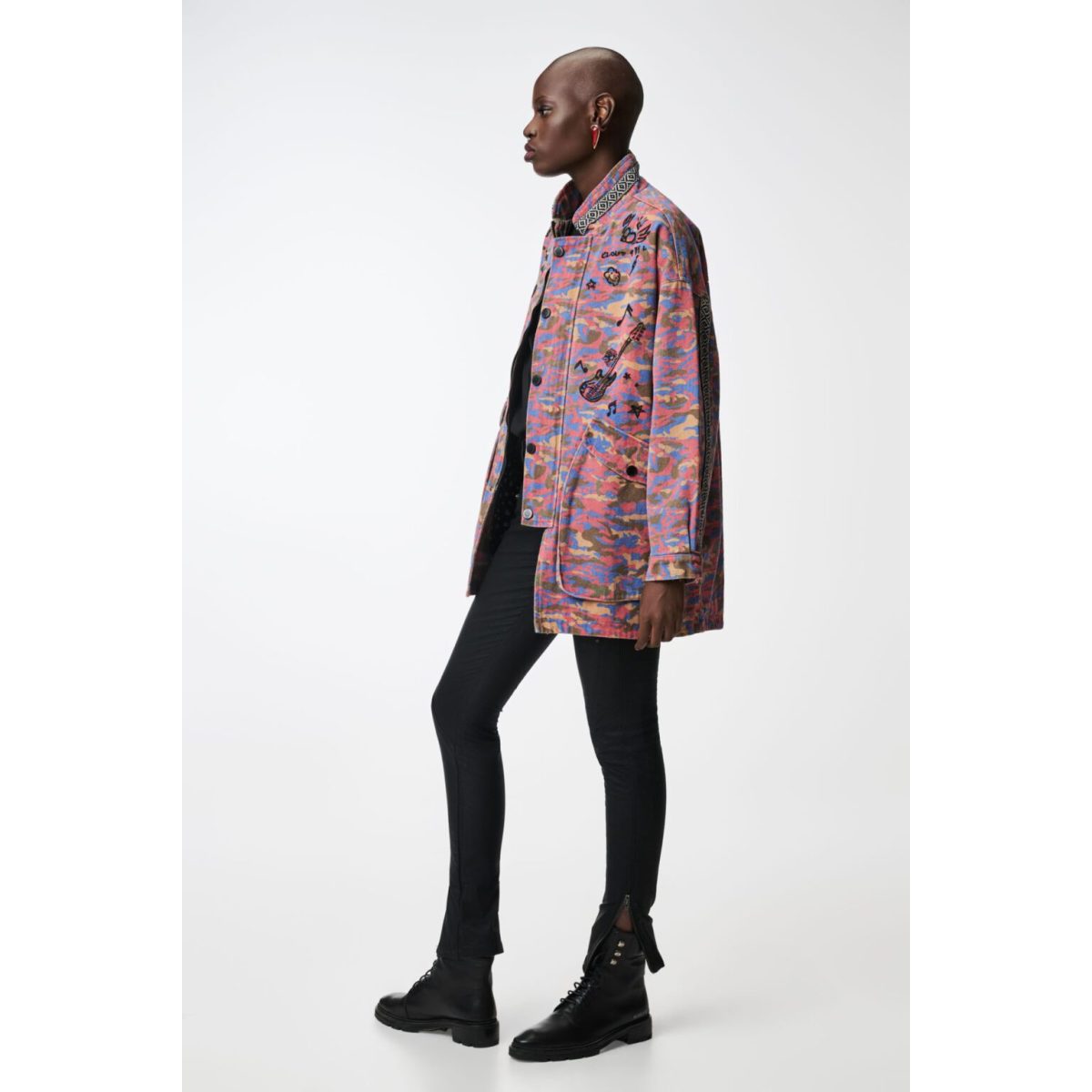 Cloud9byL • Hera Military Jacket • Pink multi - Image 5