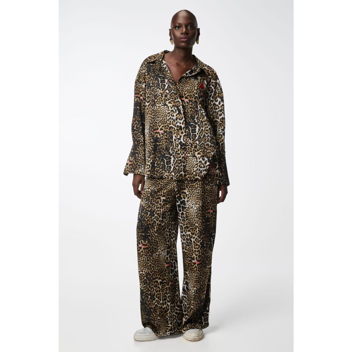 Cloud9byL • Yang Oversized Shirt • Leopard - Image 2