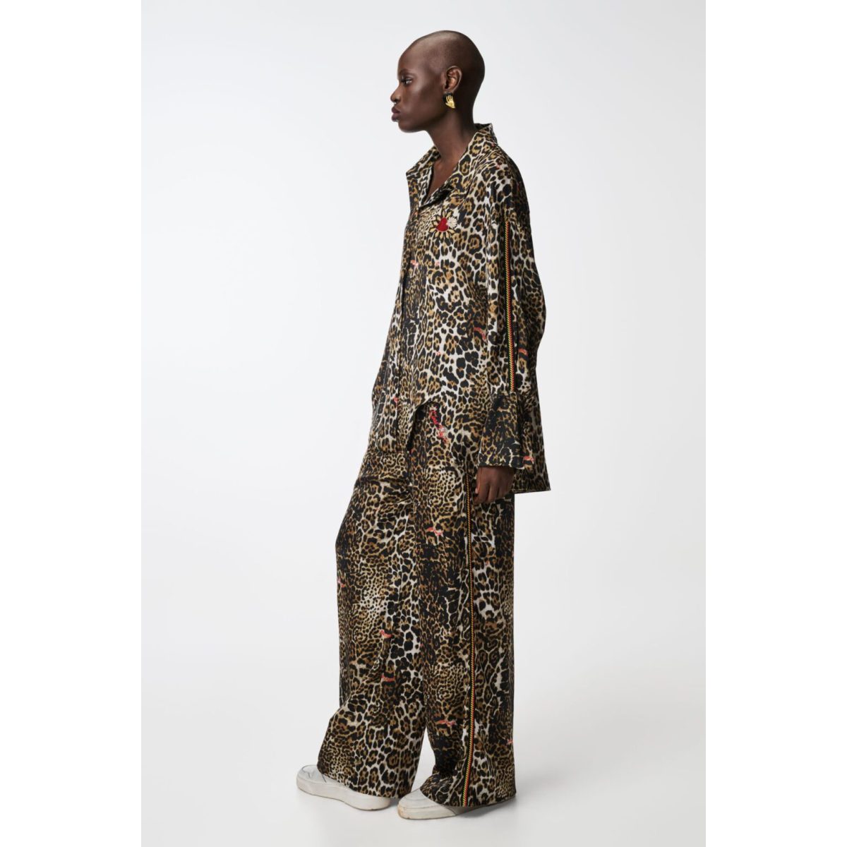 Cloud9byL • Yang Oversized Shirt • Leopard - Image 3