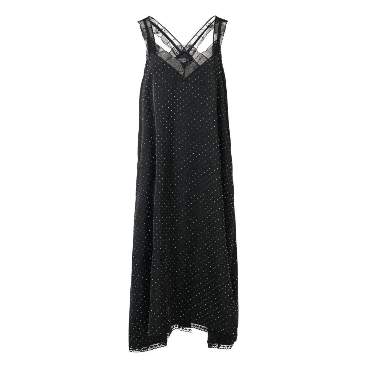 Cloud9byL • Daffodil long sleep Dress • Black with strass - Image 7