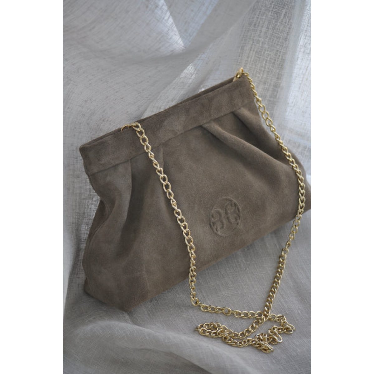 Bonendis • Kiss Suede Leather Pouch • Mocca - Image 2
