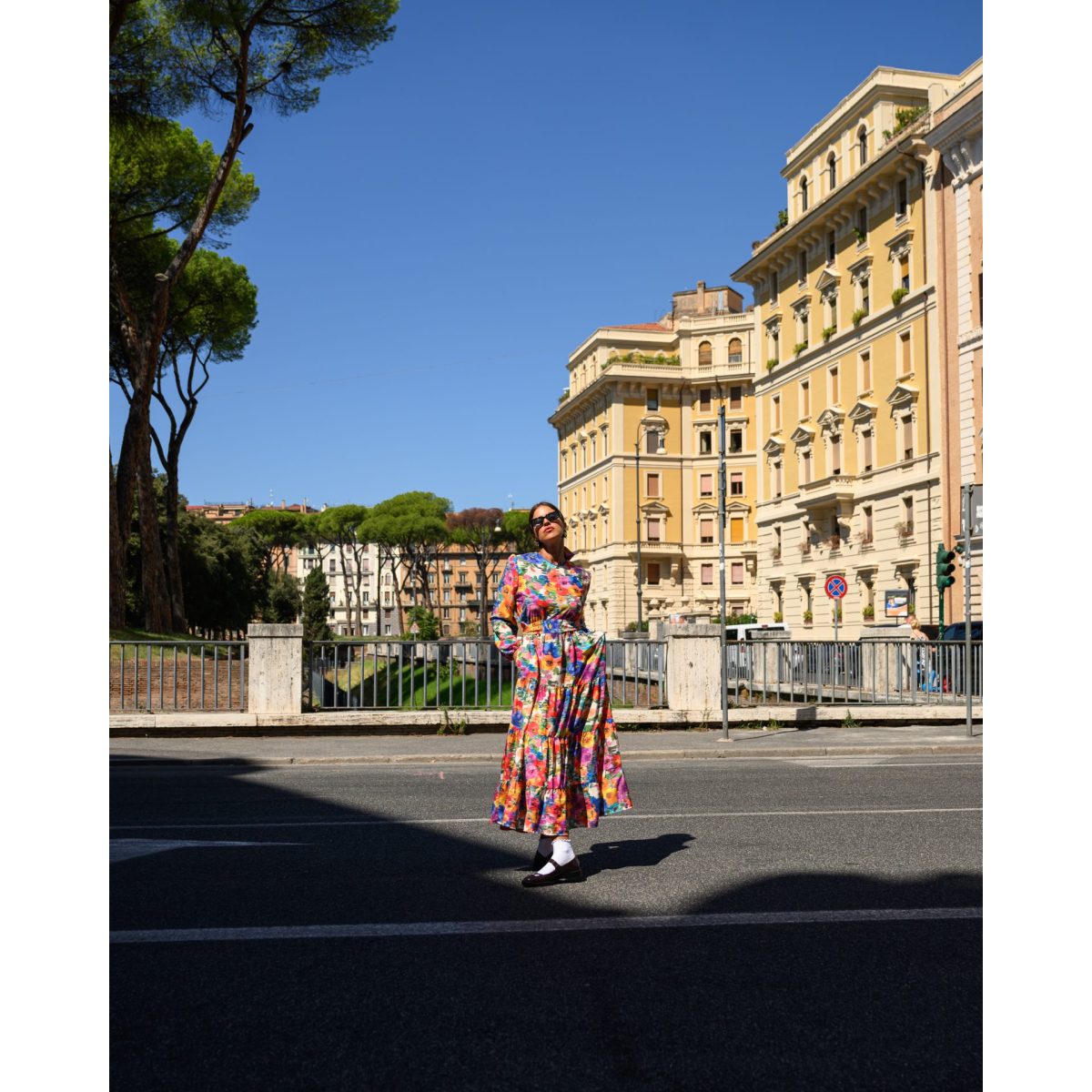 So bohemian •  Olya Dress • Ivory Ikat Flowers - Image 2