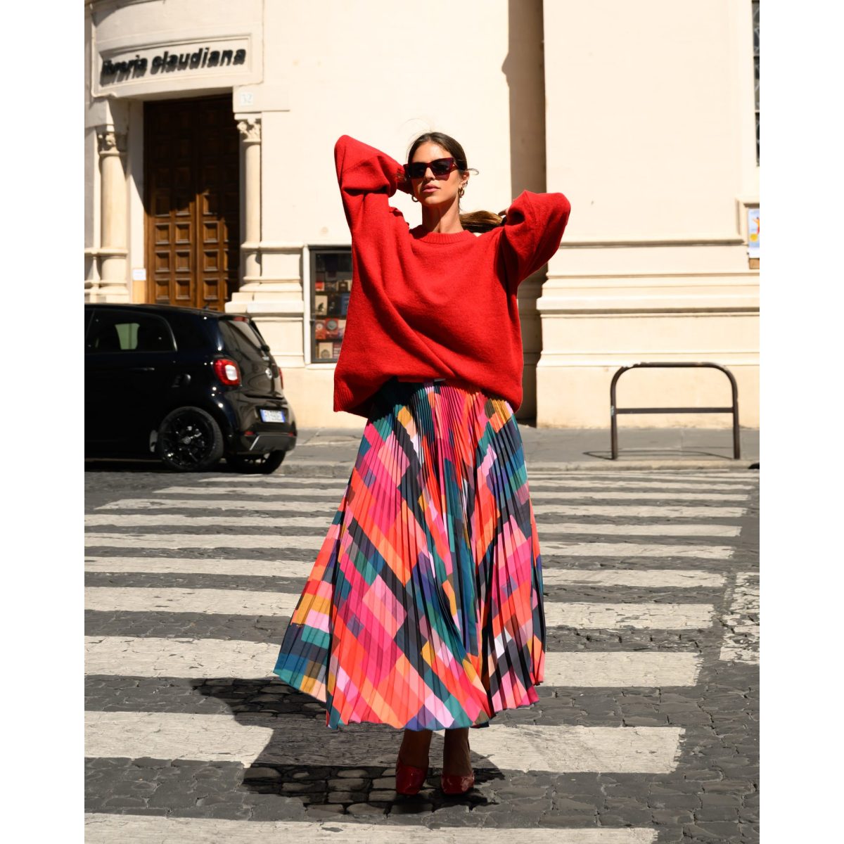 So bohemian • Oscar Sweater • Red - Image 3