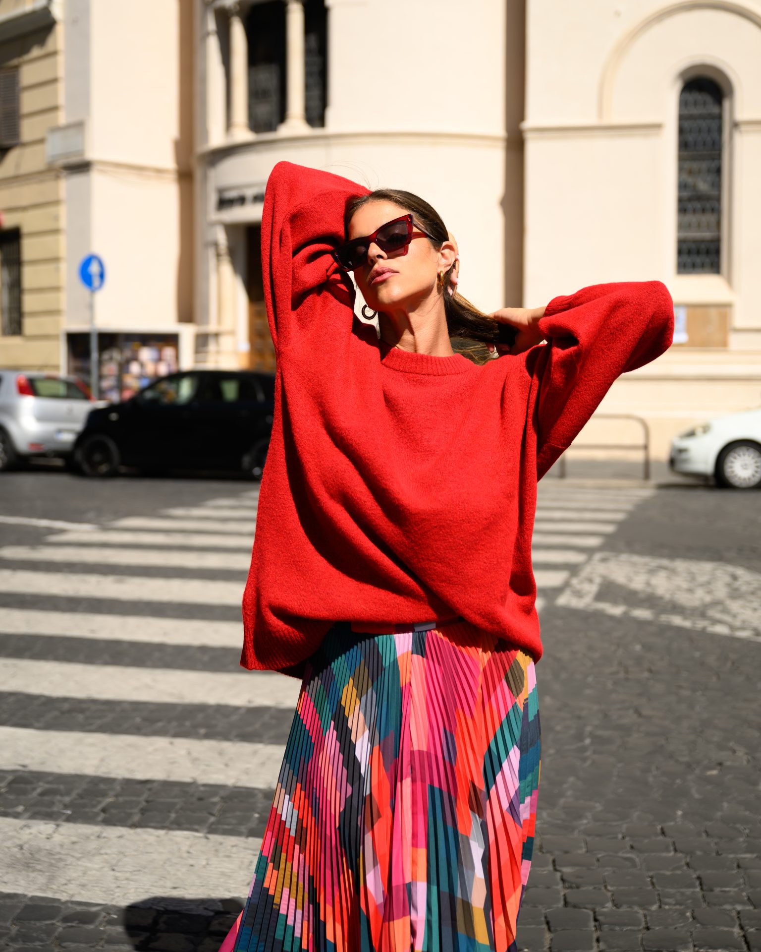 So bohemian • Oscar Sweater • Red