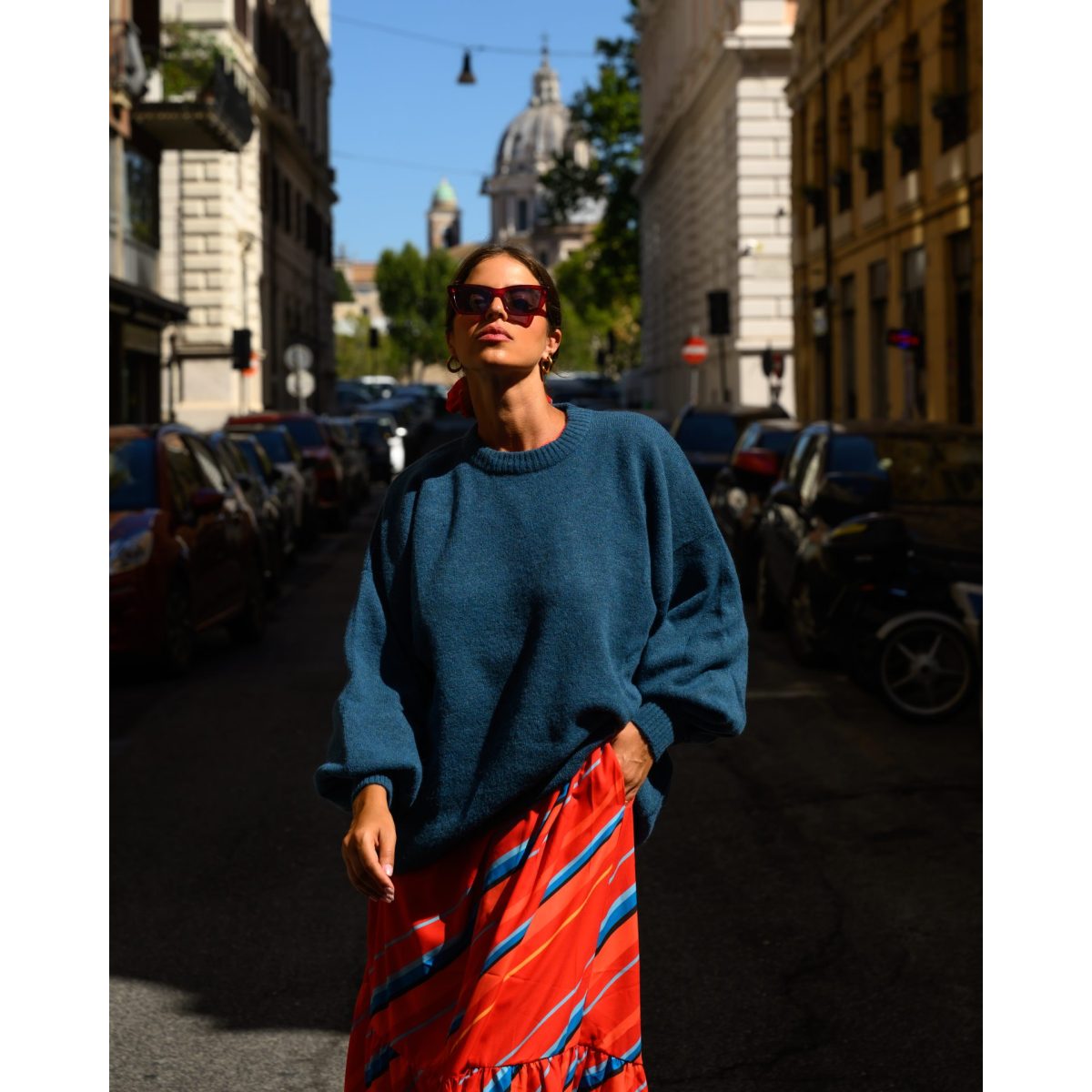 So bohemian • Oscar Sweater • Blue - Image 2