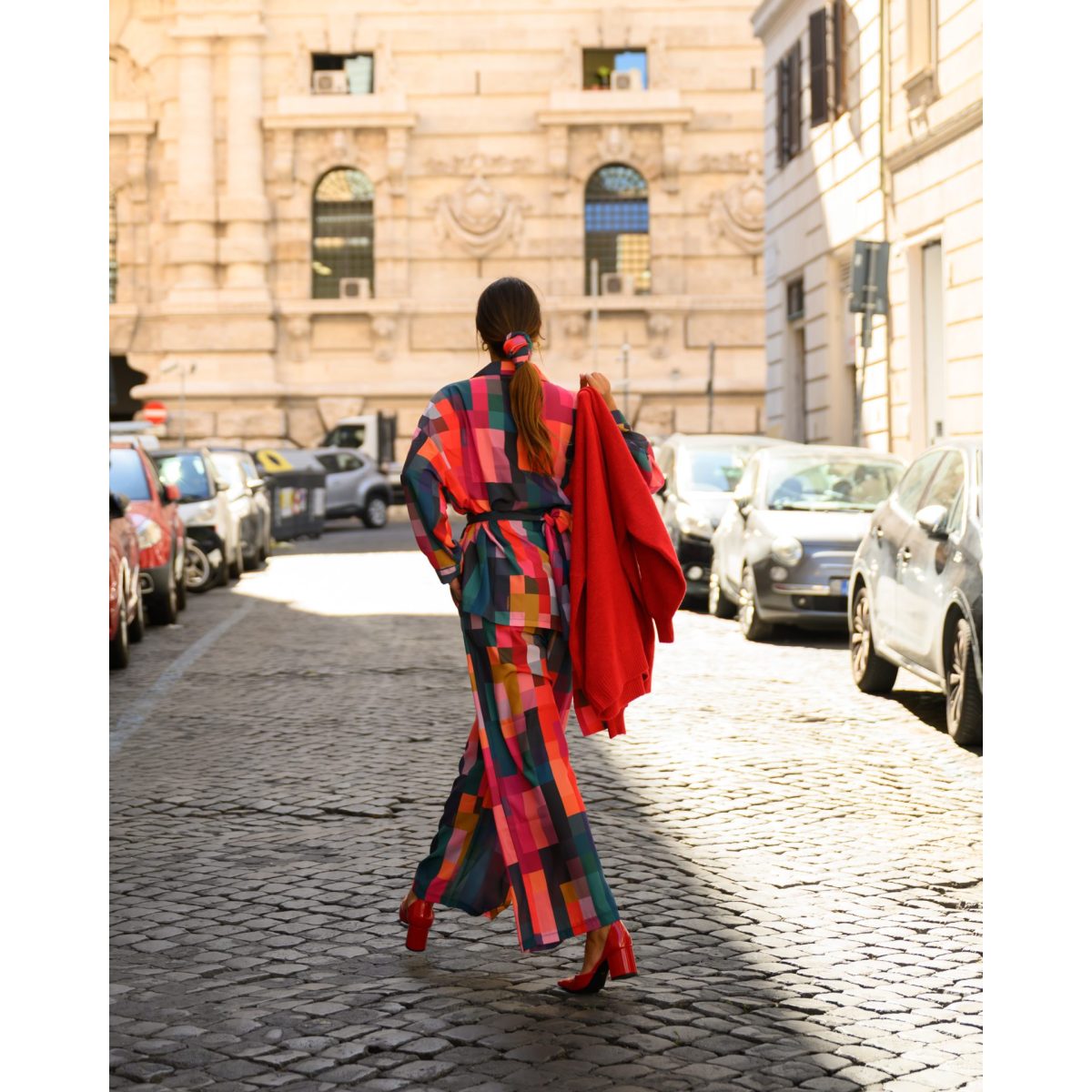 So bohemian • Loretta trousers • Pixel Squares - Image 3