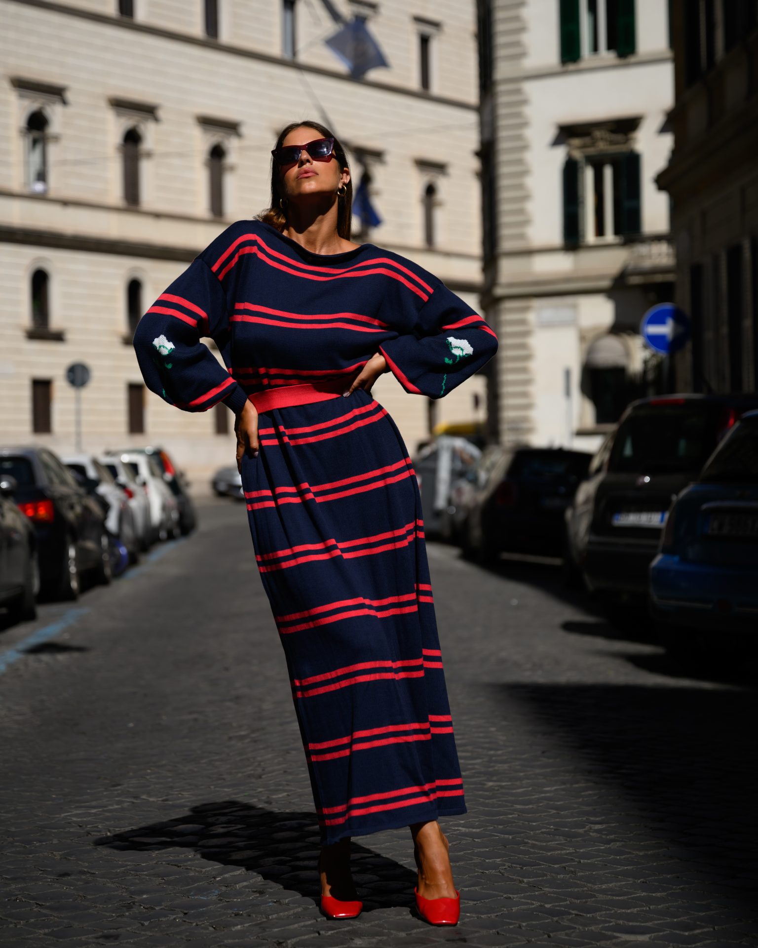 So bohemian • Abel dress• Red & Blueblack