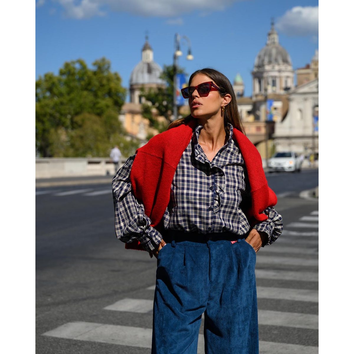 So bohemian • Victor Trousers Corduroy • Blue Raf - Image 2