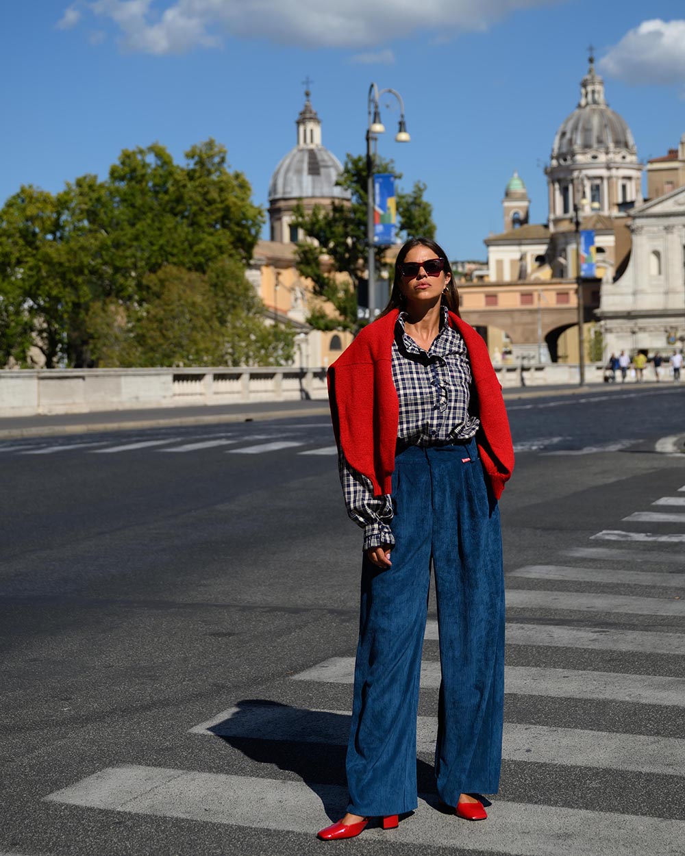 So bohemian • Victor Trousers Corduroy • Blue Raf