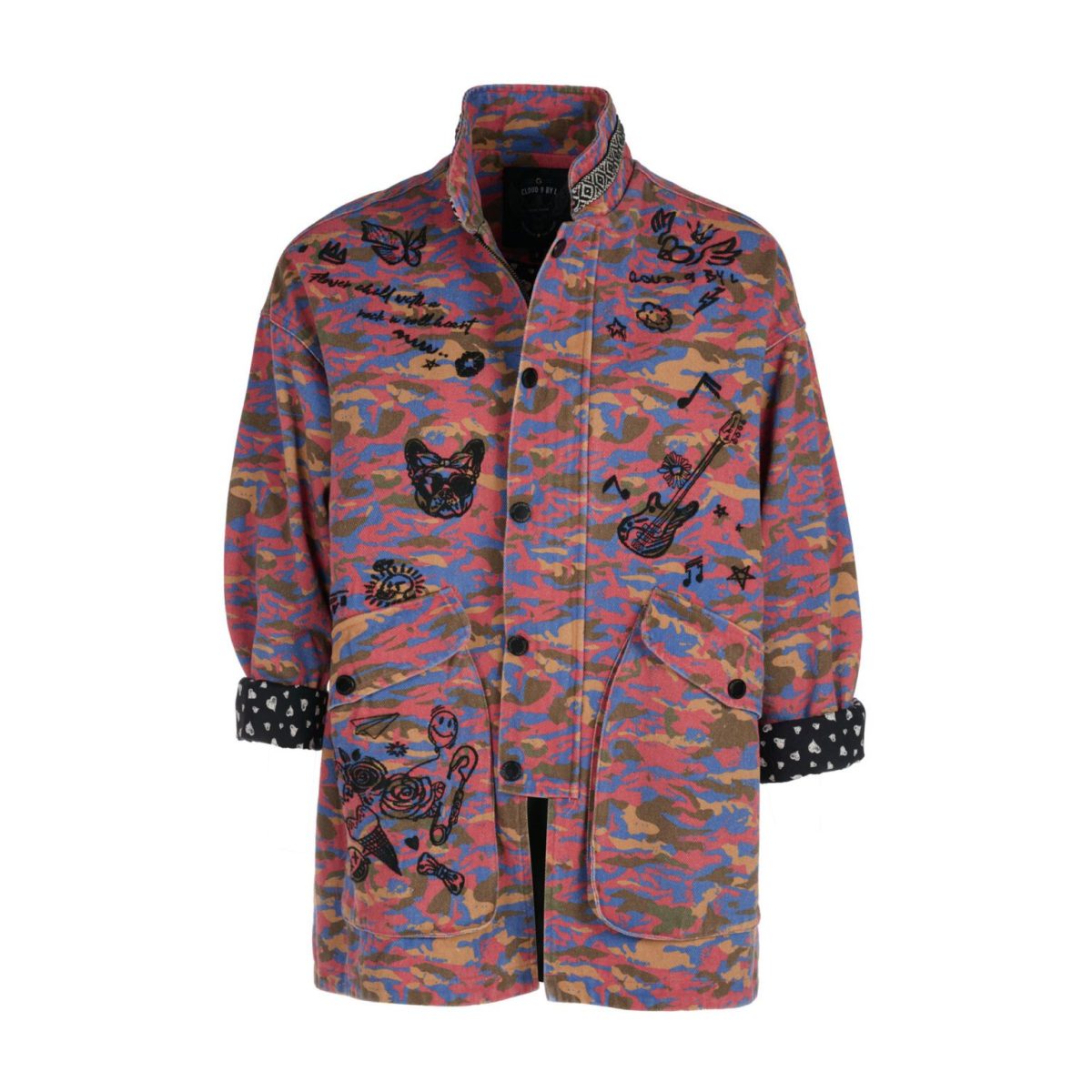 Cloud9byL • Hera Military Jacket • Pink multi - Image 3