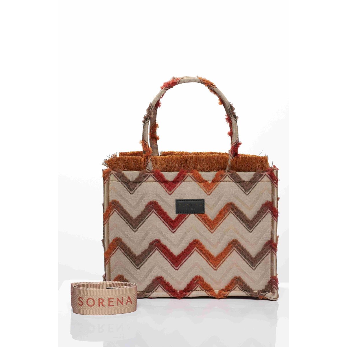 Sorena • Katrina Medium Tote Bag • Terraccotta - Image 3