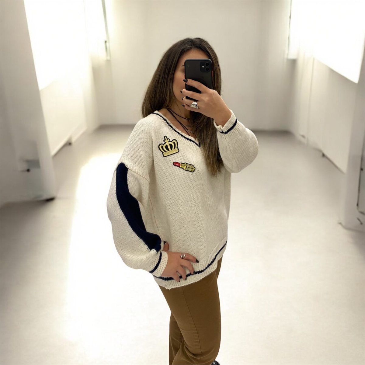 Le Streghe • Chinos Jeans Pants • Biscotti Brown - Image 2