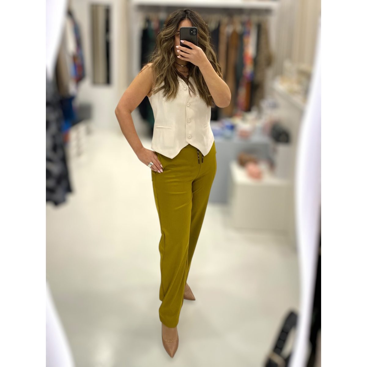 Le Streghe • Comfy soft Pants • Mustard - Image 3