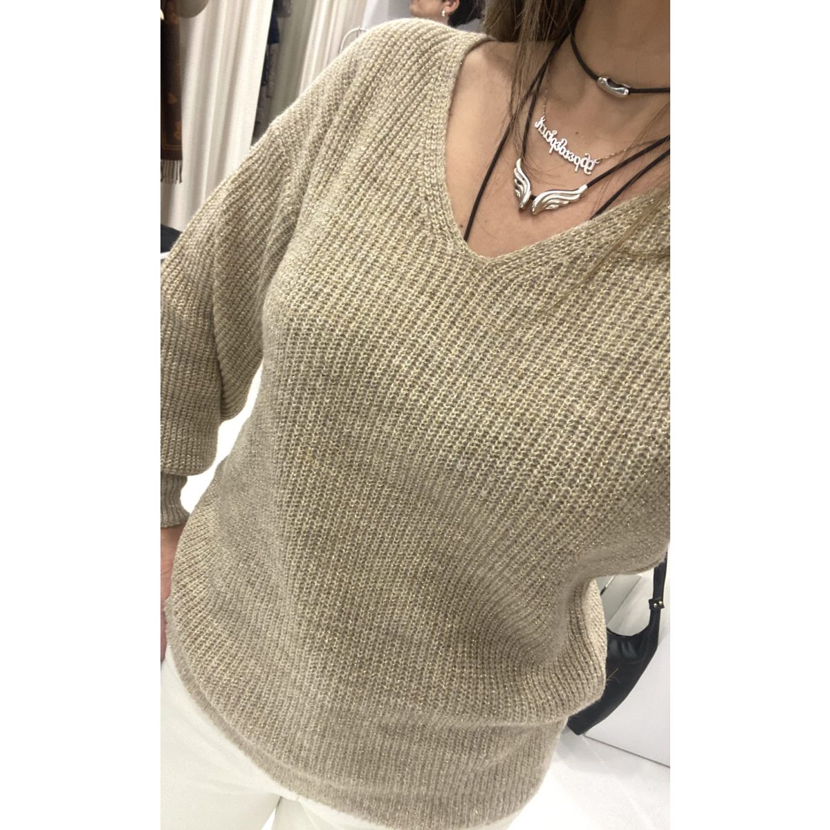 Le Vertige • Soft Sweater • Gold Beige - Image 3