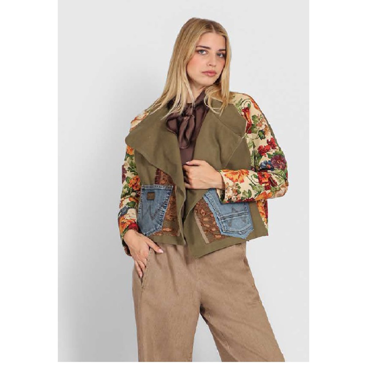 Le Streghe • Vintage Jacket • Khaki - Image 3