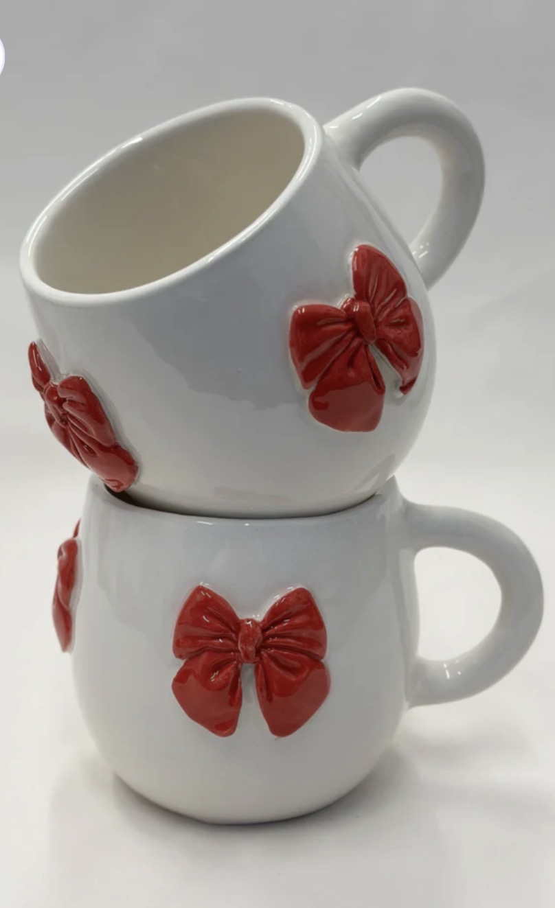 Diesblon • Handmade Ceramic Mug • Bow