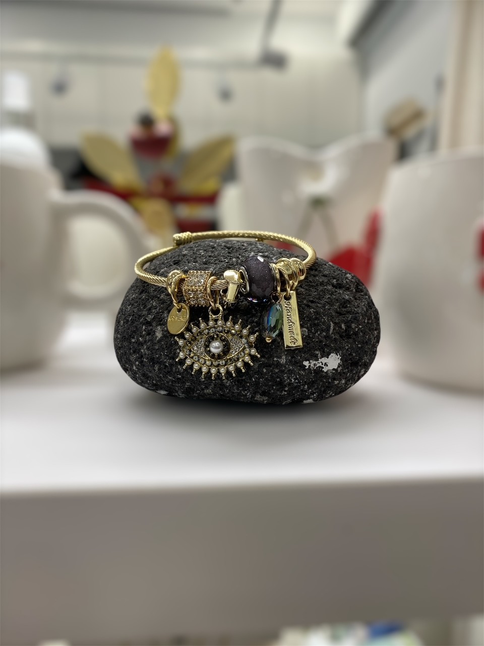 Pisces&Libra • Multi Pendants Bracelet 2 • Gold