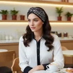 VinD • Handmade Velvet Bandana • Gilda Silver