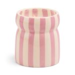 Paddywax Candles • Cabana Handpainted Striped Ceramic Soy Candle 184g • Grecian Sand - Image 3