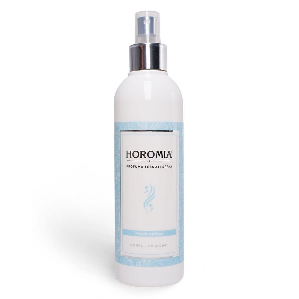 Horomia Profumatori • Deo Fabric Spray 250ml No alcohol • Fresh Cotton