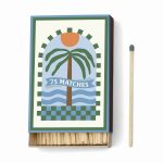 Paddywax Candles • Adopo 'Palm Tree' Dark Green 75 matches 9.6cm