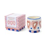 Paddywax Candles • A dopo Hearts Ceramic Soy Candle 226g • Rosewood Vanilla - Image 2